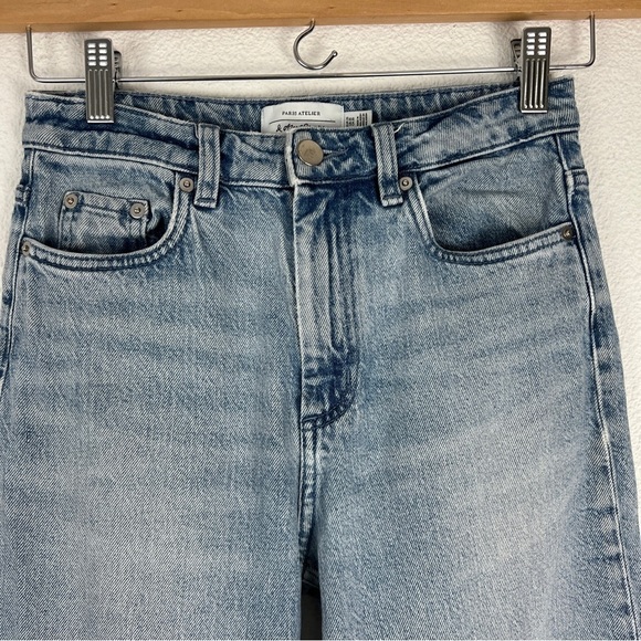 & Other Stories Paris Atelier Straight Leg Denim Jeans 25 - Picture 3 of 8